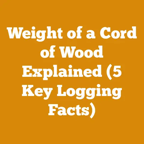 Weight of a Cord of Wood Explained (5 Key Logging Facts)