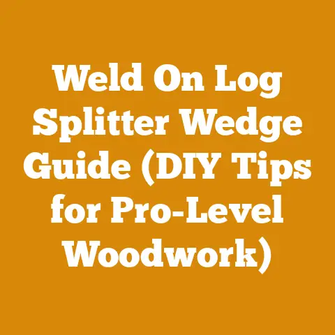 Weld On Log Splitter Wedge Guide (DIY Tips for Pro-Level Woodwork)