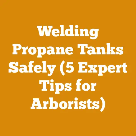 Welding Propane Tanks Safely (5 Expert Tips for Arborists)