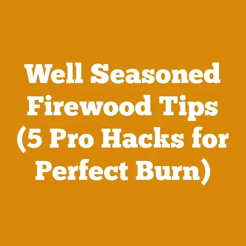 Well Seasoned Firewood Tips (5 Pro Hacks for Perfect Burn)
