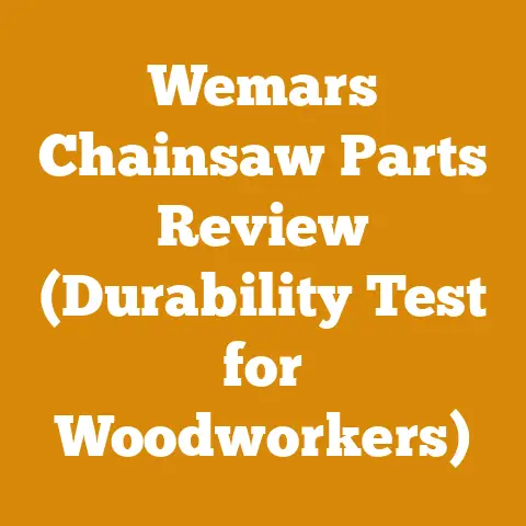 Wemars Chainsaw Parts Review (Durability Test for Woodworkers)