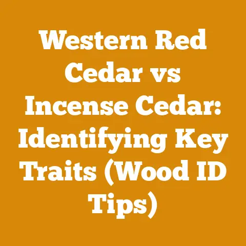 Western Red Cedar vs Incense Cedar: Identifying Key Traits (Wood ID Tips)