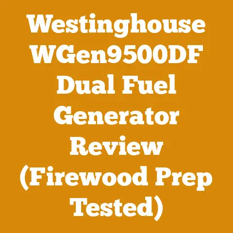 Westinghouse WGen9500DF Dual Fuel Generator Review (Firewood Prep Tested)