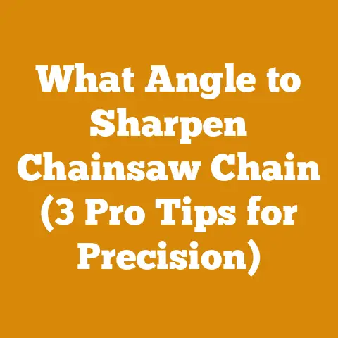 What Angle to Sharpen Chainsaw Chain (3 Pro Tips for Precision)
