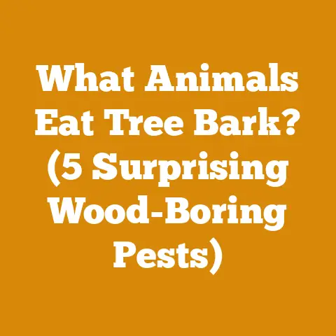 What Animals Eat Tree Bark? (5 Surprising Wood-Boring Pests)