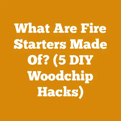 What Are Fire Starters Made Of? (5 DIY Woodchip Hacks)