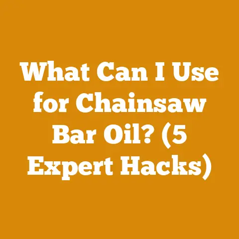 What Can I Use for Chainsaw Bar Oil? (5 Expert Hacks)