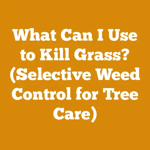 What Can I Use to Kill Grass? (Selective Weed Control for Tree Care)