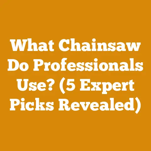 What Chainsaw Do Professionals Use? (5 Expert Picks Revealed)