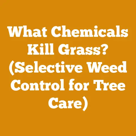 What Chemicals Kill Grass? (Selective Weed Control for Tree Care)