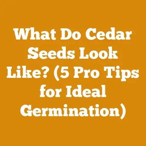 What Do Cedar Seeds Look Like? (5 Pro Tips for Ideal Germination)
