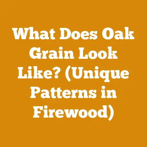 What Does Oak Grain Look Like? (Unique Patterns in Firewood)
