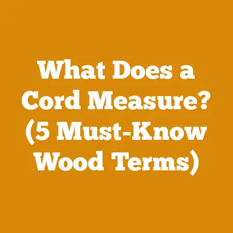 What Does a Cord Measure? (5 Must-Know Wood Terms)