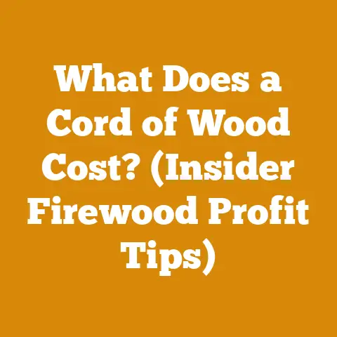 What Does a Cord of Wood Cost? (Insider Firewood Profit Tips)