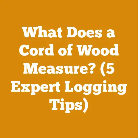What Does a Cord of Wood Measure? (5 Expert Logging Tips)