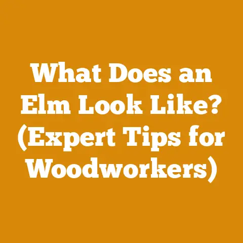 What Does an Elm Look Like? (Expert Tips for Woodworkers)