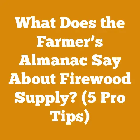 What Does the Farmer’s Almanac Say About Firewood Supply? (5 Pro Tips)