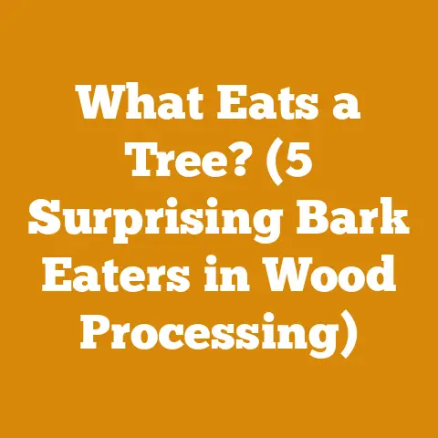 What Eats a Tree? (5 Surprising Bark Eaters in Wood Processing)