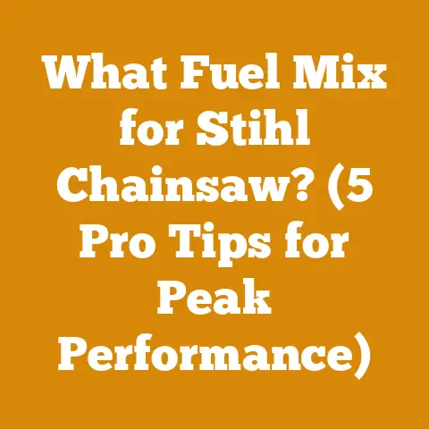 What Fuel Mix for Stihl Chainsaw? (5 Pro Tips for Peak Performance)