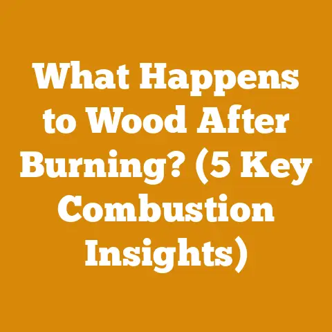What Happens to Wood After Burning? (5 Key Combustion Insights)