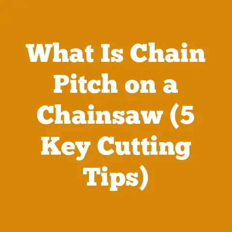 What Is Chain Pitch on a Chainsaw (5 Key Cutting Tips)