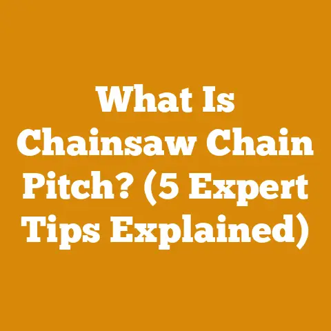 What Is Chainsaw Chain Pitch? (5 Expert Tips Explained)