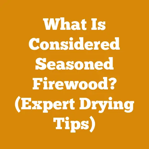 What Is Considered Seasoned Firewood? (Expert Drying Tips)