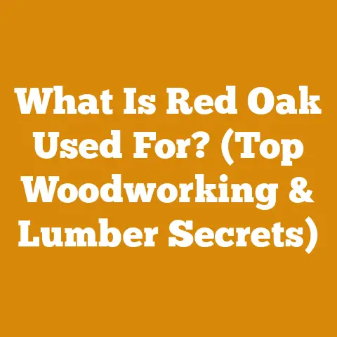 What Is Red Oak Used For? (Top Woodworking & Lumber Secrets)