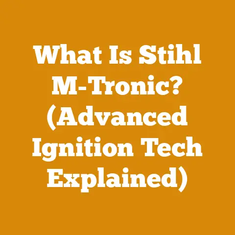 What Is Stihl M-Tronic? (Advanced Ignition Tech Explained)