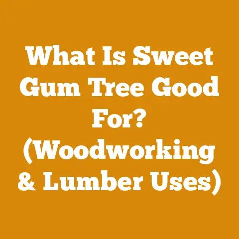 What Is Sweet Gum Tree Good For? (Woodworking & Lumber Uses)