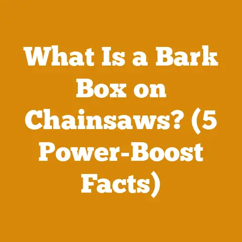 What Is a Bark Box on Chainsaws? (5 Power-Boost Facts)