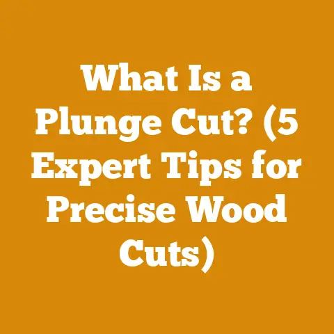 What Is a Plunge Cut? (5 Expert Tips for Precise Wood Cuts)