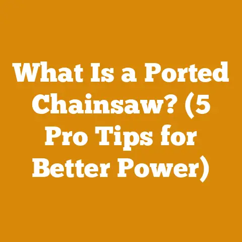 What Is a Ported Chainsaw? (5 Pro Tips for Better Power)