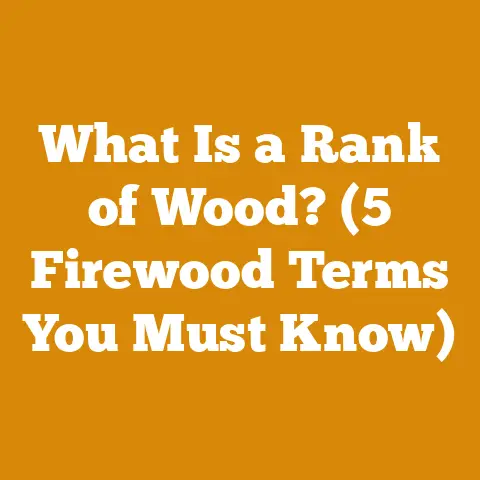 What Is a Rank of Wood? (5 Firewood Terms You Must Know)