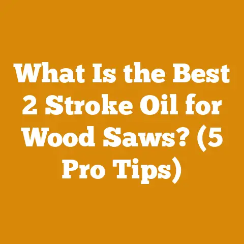 What Is the Best 2 Stroke Oil for Wood Saws? (5 Pro Tips)