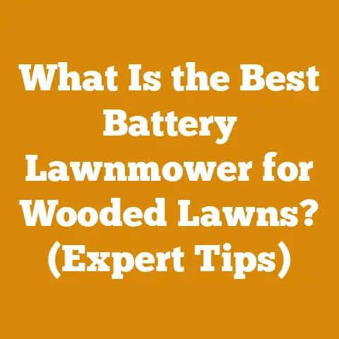 What Is the Best Battery Lawnmower for Wooded Lawns? (Expert Tips)