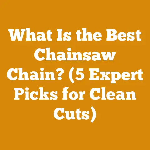 What Is the Best Chainsaw Chain? (5 Expert Picks for Clean Cuts)
