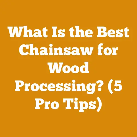 What Is the Best Chainsaw for Wood Processing? (5 Pro Tips)