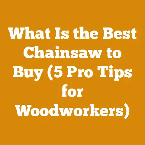 What Is the Best Chainsaw to Buy (5 Pro Tips for Woodworkers)
