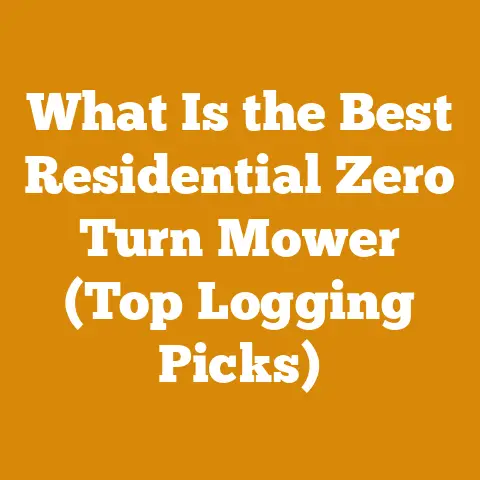 What Is the Best Residential Zero Turn Mower (Top Logging Picks)