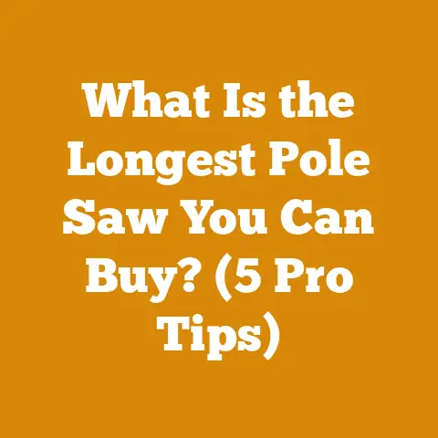 What Is the Longest Pole Saw You Can Buy? (5 Pro Tips)