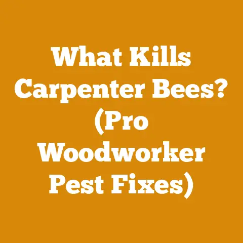 What Kills Carpenter Bees? (Pro Woodworker Pest Fixes)