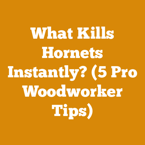 What Kills Hornets Instantly? (5 Pro Woodworker Tips)