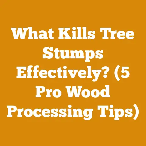 What Kills Tree Stumps Effectively? (5 Pro Wood Processing Tips)