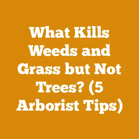 What Kills Weeds and Grass but Not Trees? (5 Arborist Tips)