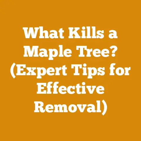 What Kills a Maple Tree? (Expert Tips for Effective Removal)