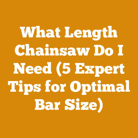 What Length Chainsaw Do I Need (5 Expert Tips for Optimal Bar Size)