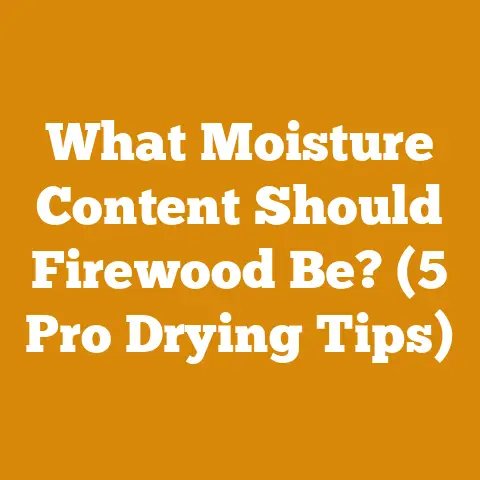 What Moisture Content Should Firewood Be? (5 Pro Drying Tips)