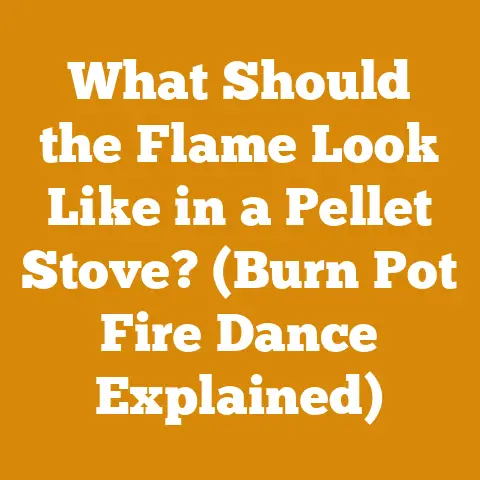 What Should the Flame Look Like in a Pellet Stove? (Burn Pot Fire Dance Explained)