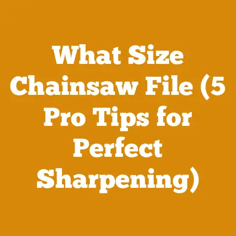 What Size Chainsaw File (5 Pro Tips for Perfect Sharpening)